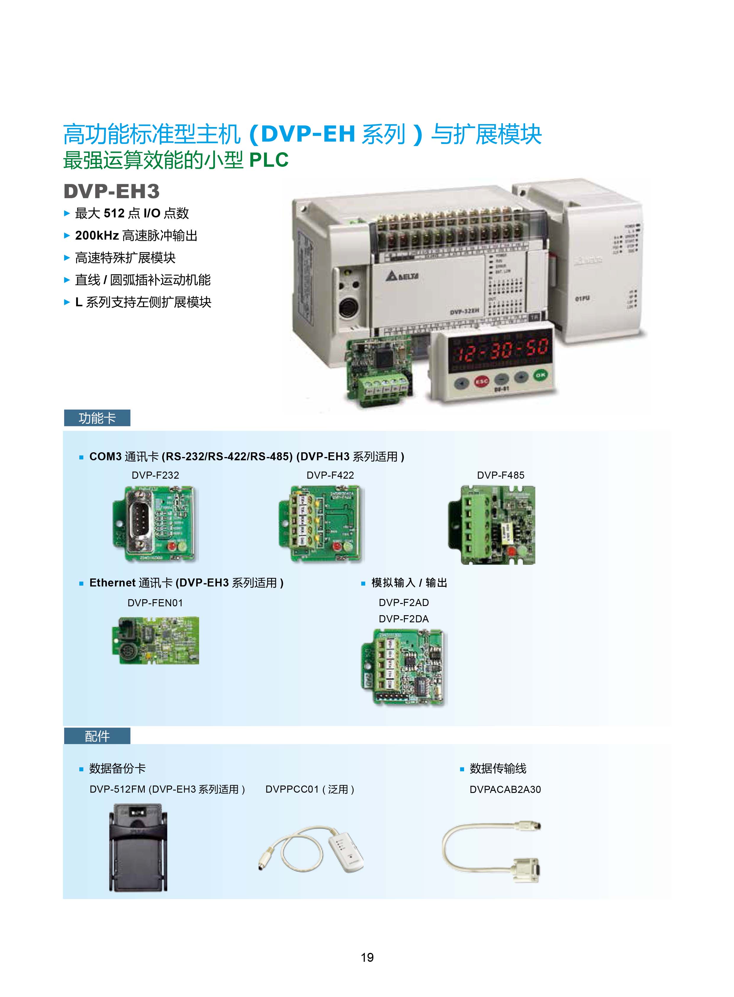 臺(tái)達(dá)DVP-PLC可編程控制器選型號(hào)|控制接線圖|編程手冊(cè)